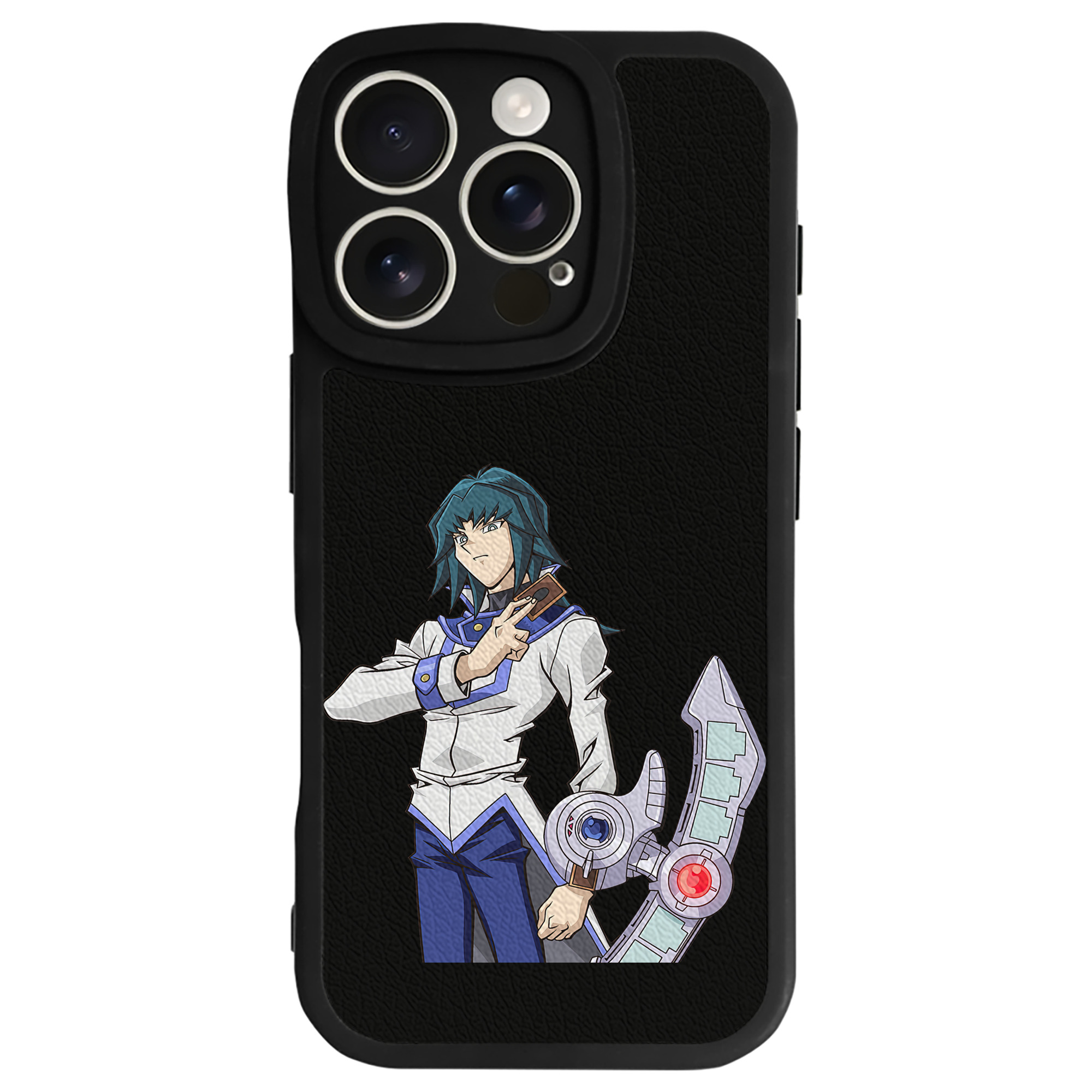 遊☆戯☆王 Yu-Gi-Oh! 【iPhone 16シリーズ対応】シリコンスマホケース（レザー調） 材質：シリコン
